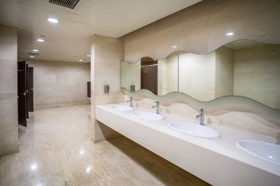 Luxury Bathroom with Tech Features